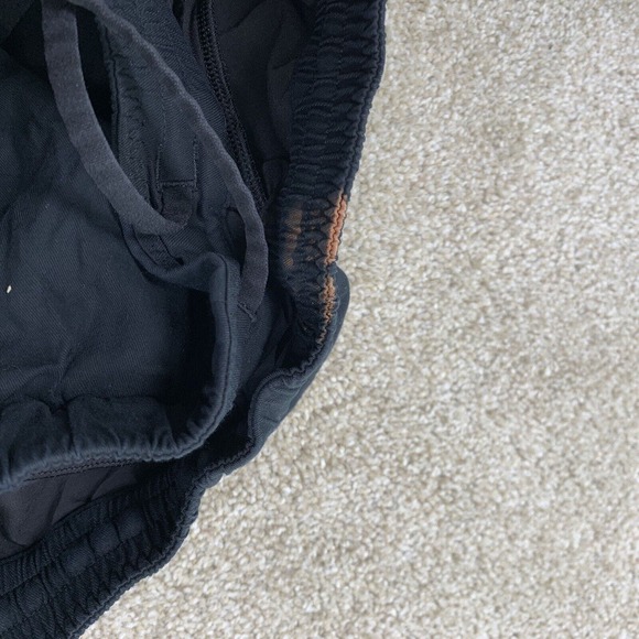 Lululemon Essential Affinity Mid Rise Jogger Size 4 Black 25" Inseam FLAW B45 - Picture 9 of 10